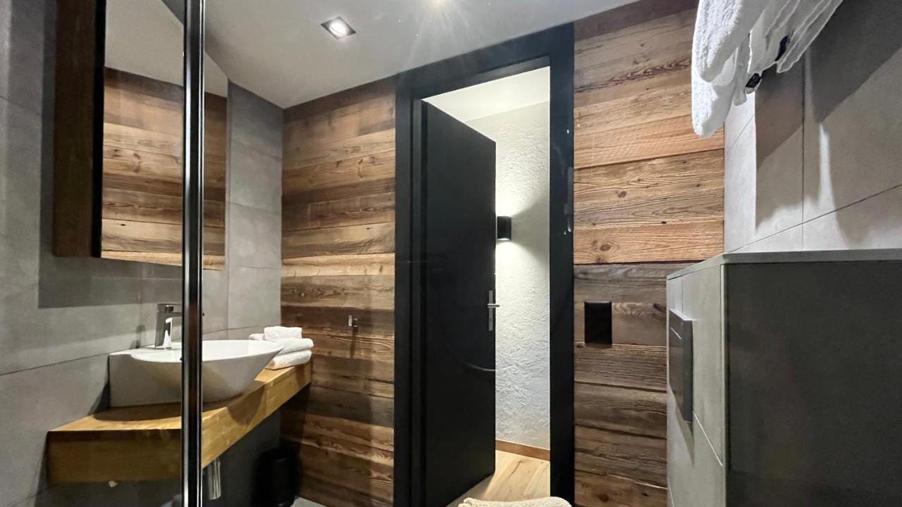 Les Cerfs - Appartement & Studio - Anzère Exteriér fotografie