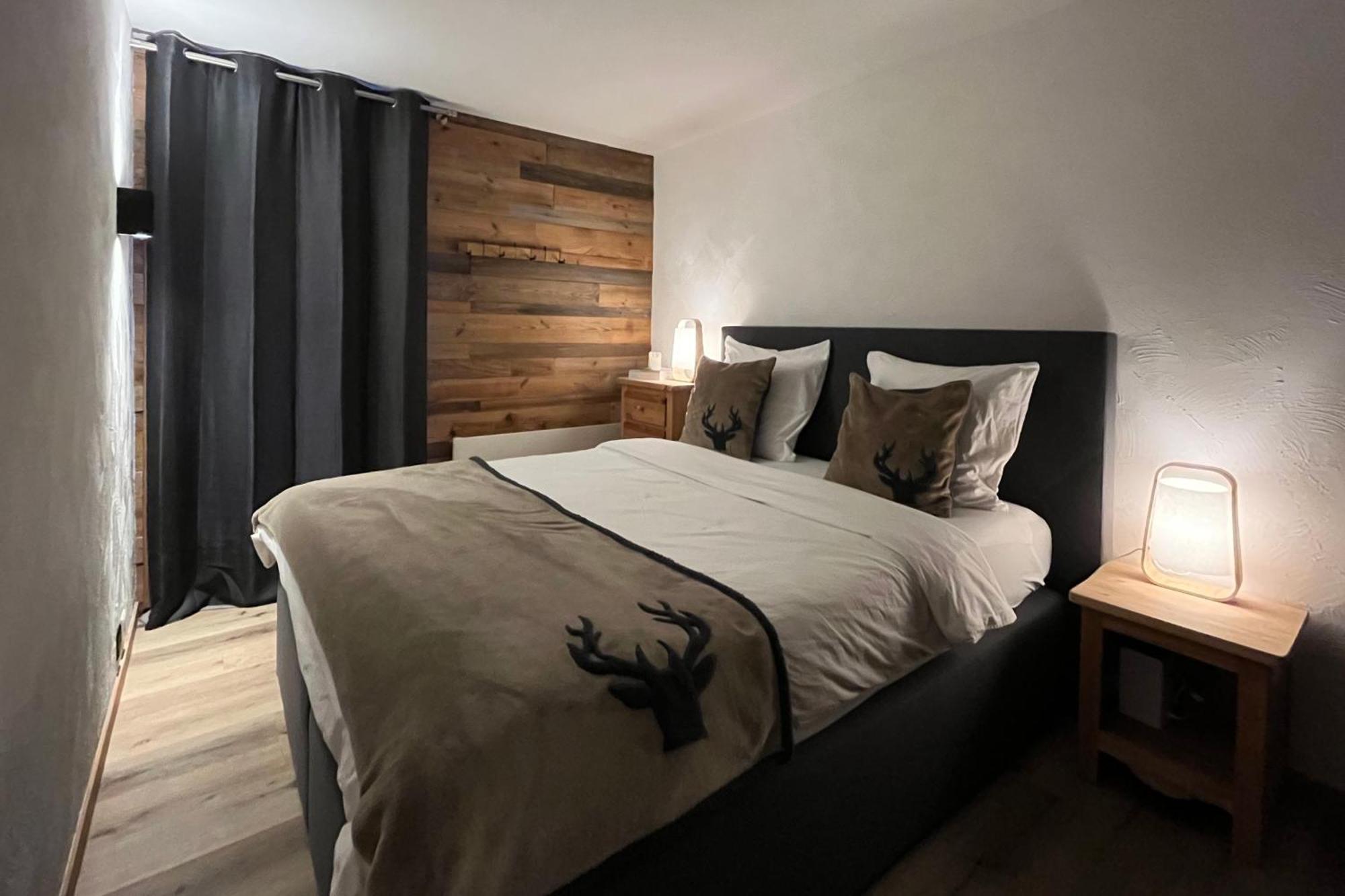 Les Cerfs - Appartement & Studio - Anzère Exteriér fotografie