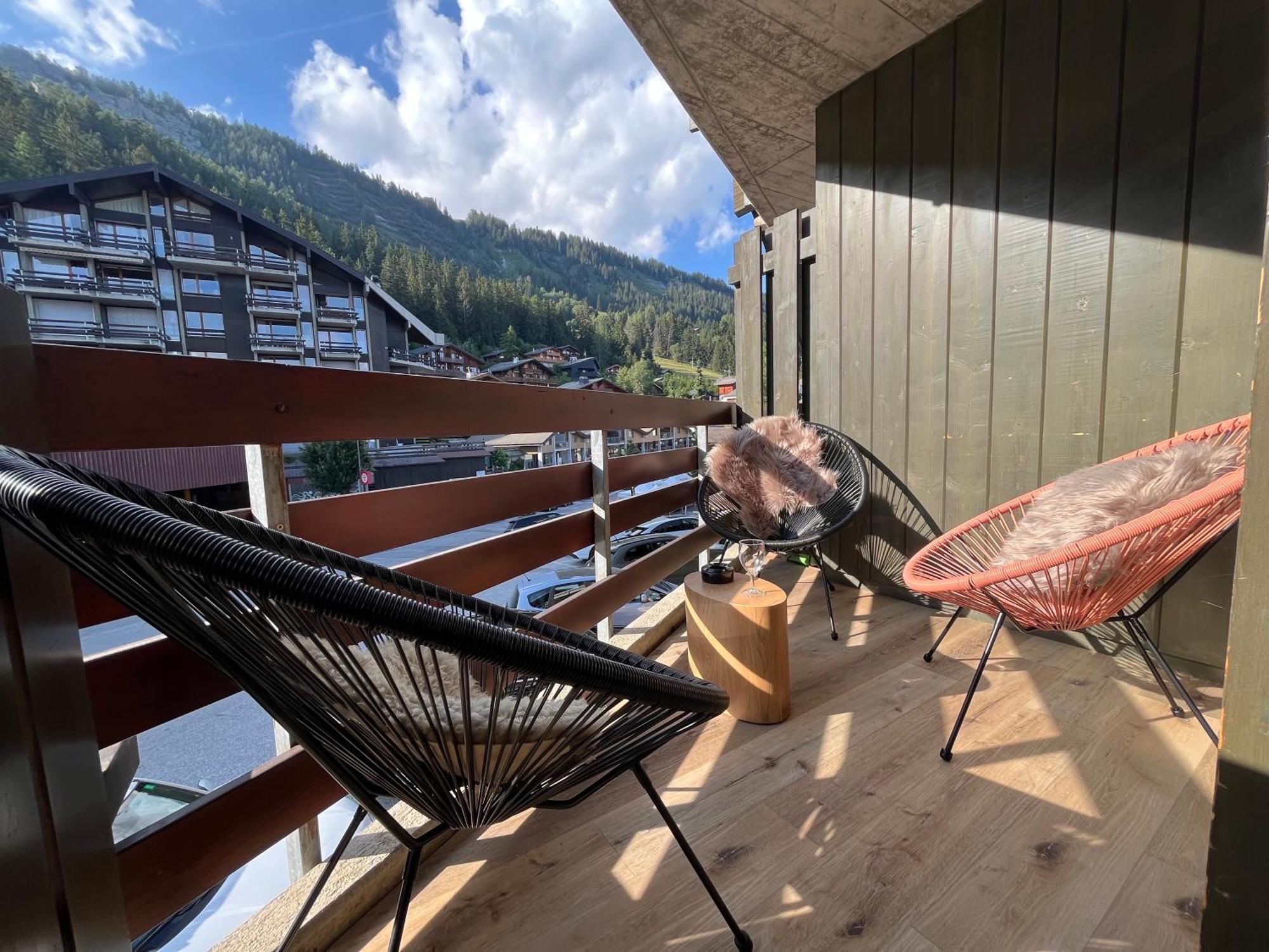Les Cerfs - Appartement & Studio - Anzère Exteriér fotografie