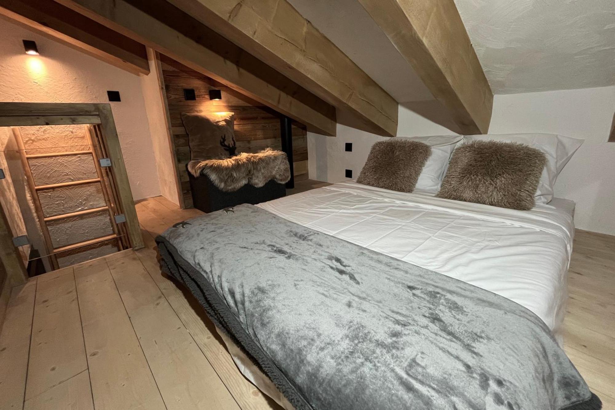 Les Cerfs - Appartement & Studio - Anzère Exteriér fotografie