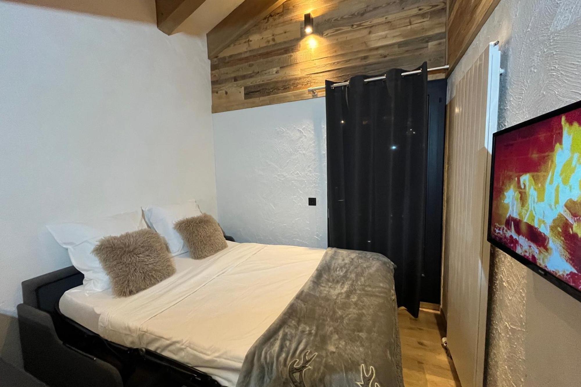 Les Cerfs - Appartement & Studio - Anzère Exteriér fotografie