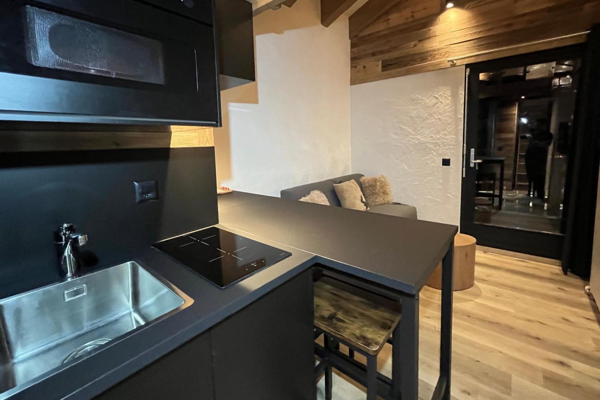 Les Cerfs - Appartement & Studio - Anzère Exteriér fotografie